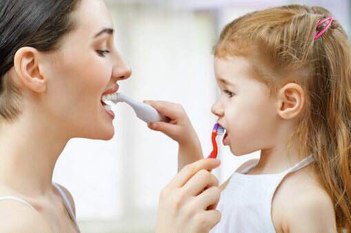 The Key to Good Oral Health for your Kids is in your Hands