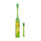 Children's Cartoon Pattern Double-sided Electric Tooth Brush with 2pcs Replacement Head