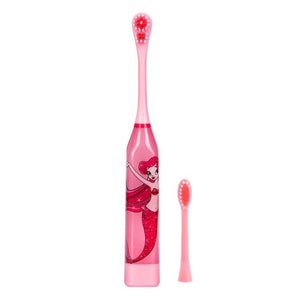 Children's Cartoon Pattern Double-sided Electric Tooth Brush with 2pcs Replacement Head