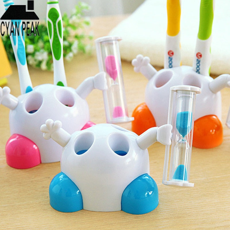 Children's Toothbrush Rack Holder w/ timer