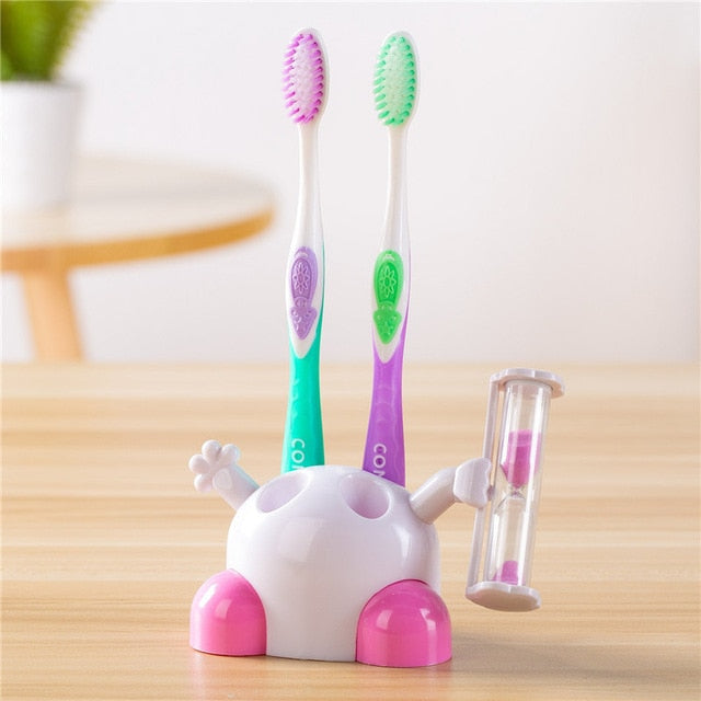 Children's Toothbrush Rack Holder w/ timer