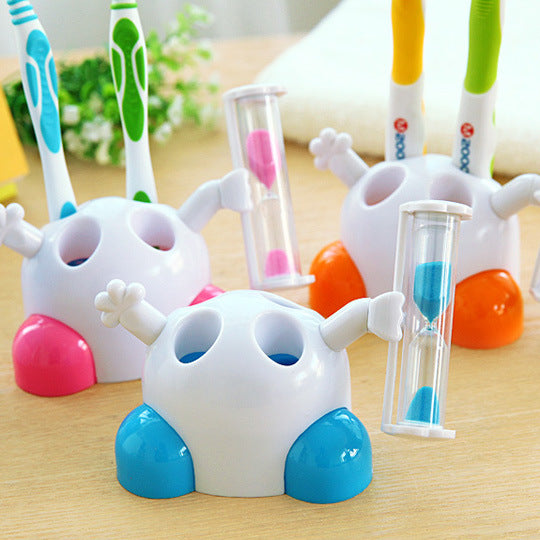 Children's Toothbrush Rack Holder w/ timer